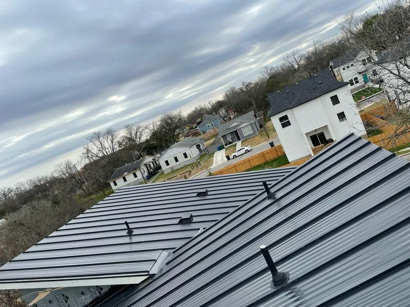 Standing seam metal roof panels with vents for Skylight Repair in Big Flats